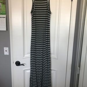 C&C California racer back casual maxi dress